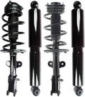 Front-Rear Set 4 Complete Strut-Shock For 2008-2010 Dodge Grand Caravan w/o Self Leveling Suspension T2080