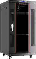 18U 32 Inch Deep Server Rack Cabinet on Casters Y887