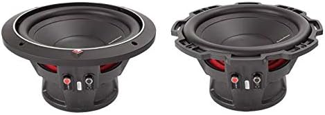2 Rockford Fosgate P1S4-10 10 1000 Watt 4-Ohm Car Audio Subwoofers E869201