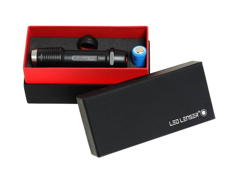 Black LED Hand Flashlight D83650