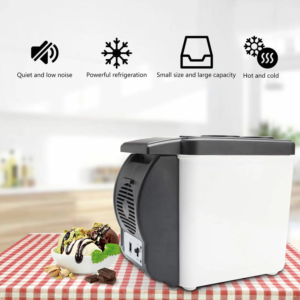 6L 12V Portable Car Refrigerator A324