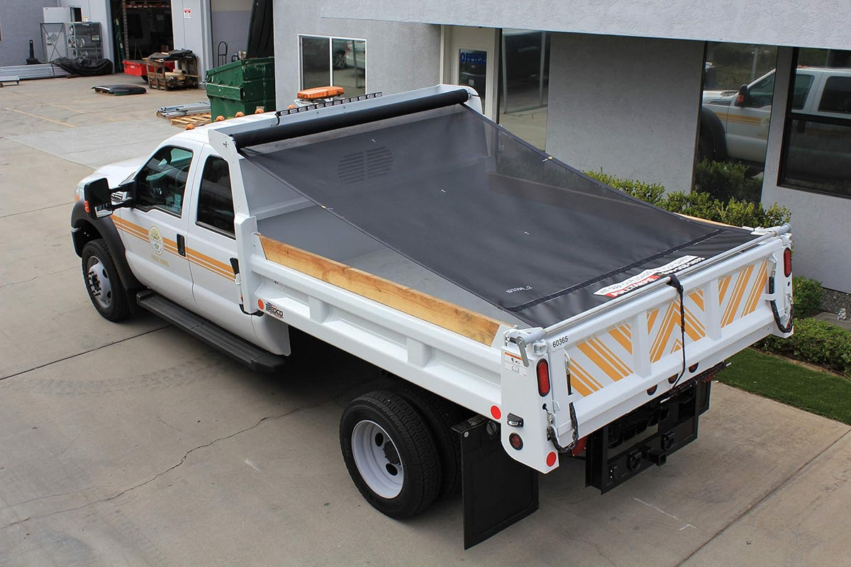 Semi-Automatic Tarp System for Dump Trucks, Trailers, & Landscaping I7277