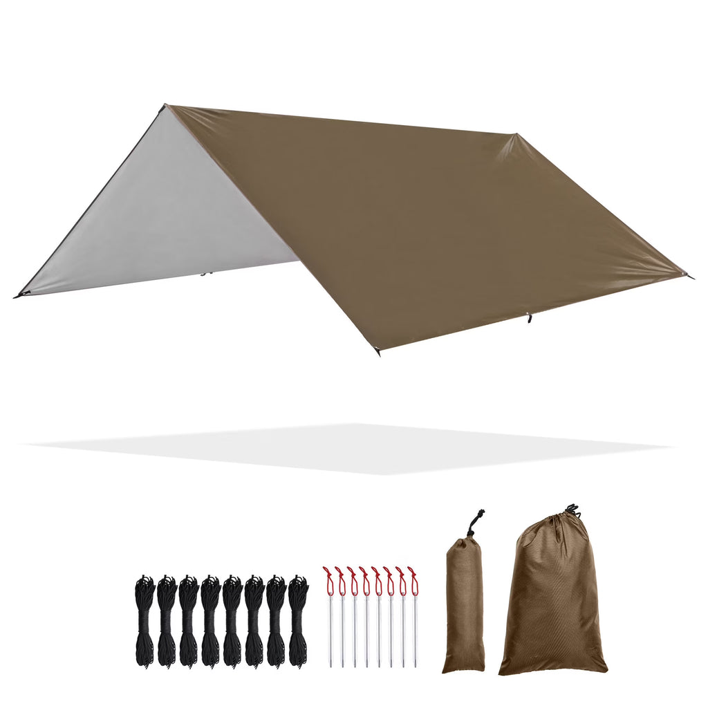 Waterproof Camping Tent Tarp with Carrying Bag J903