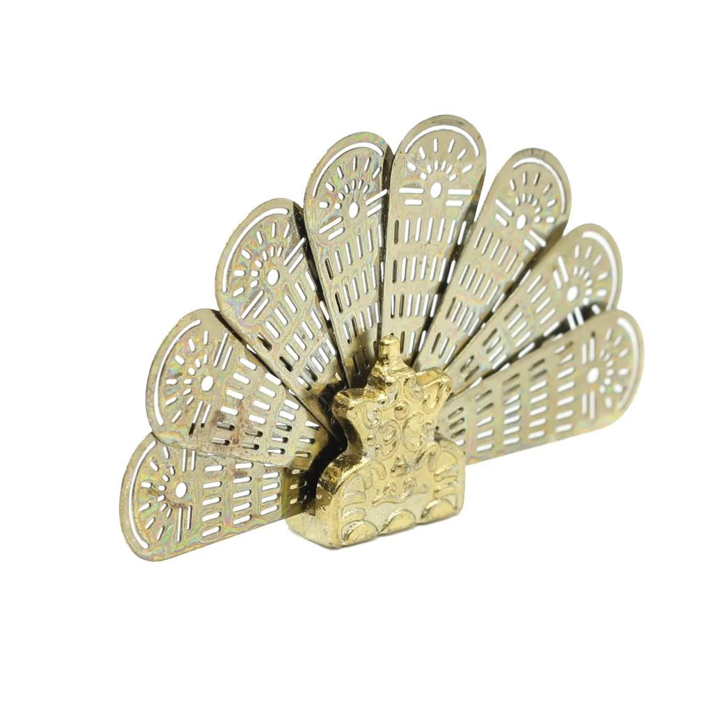 Miniature Metal Fireplace Fan For 1/12 Scale Dollhouse Accessory J874443