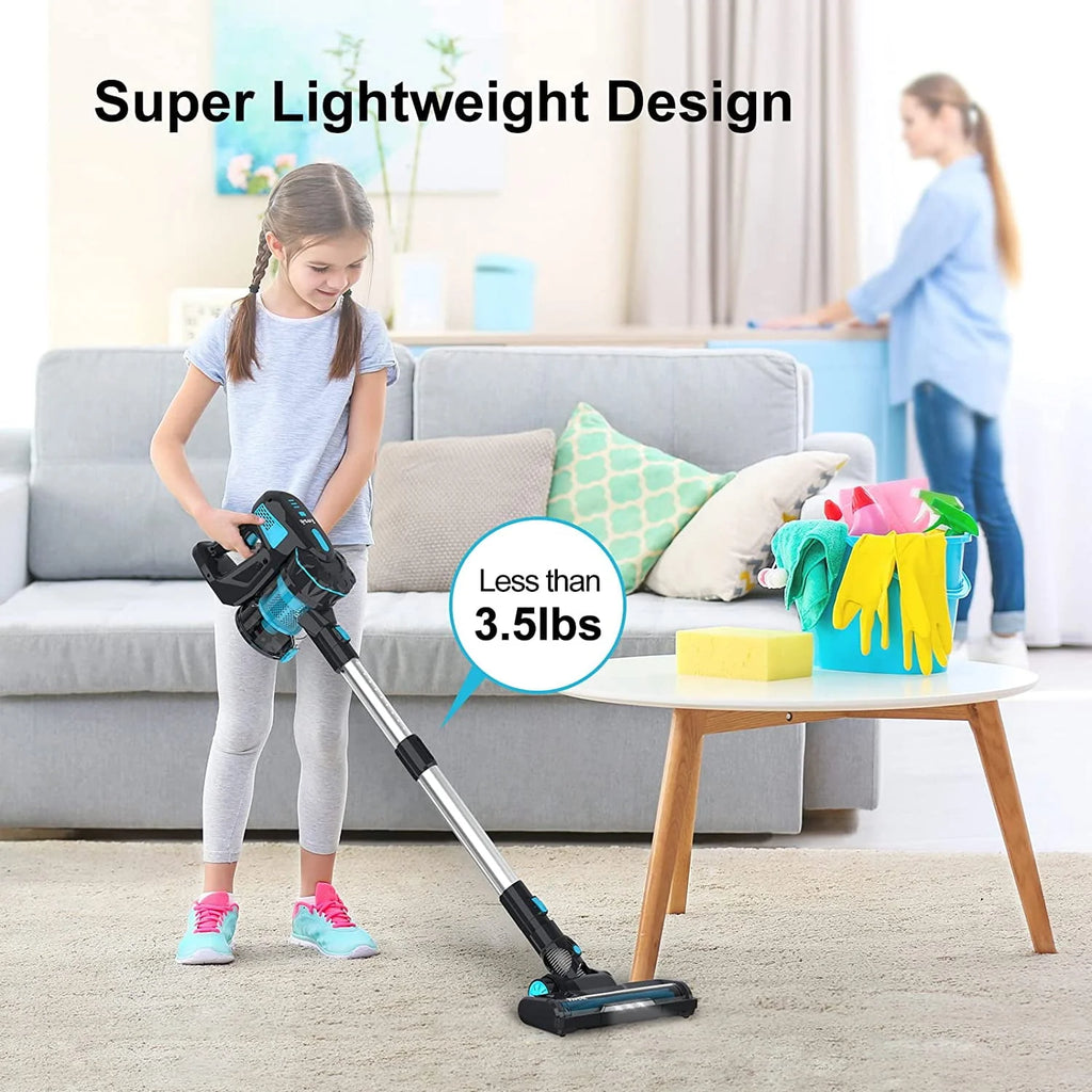 Cordless Stick Vacuum 20KPa 6-in-1 Blue T64209