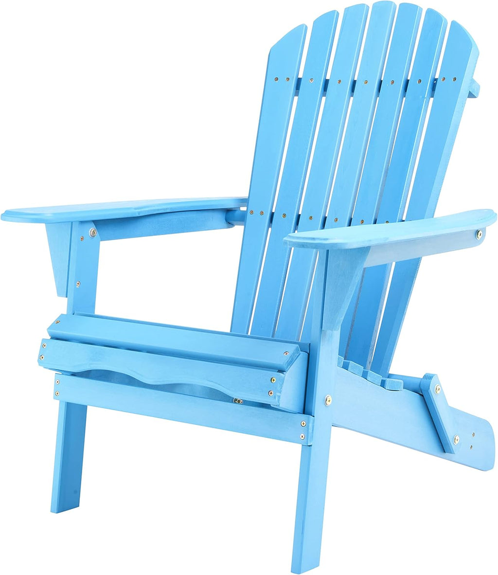 Wooden Folding Adirondack Chairs (Cape Cod Gray) N4621