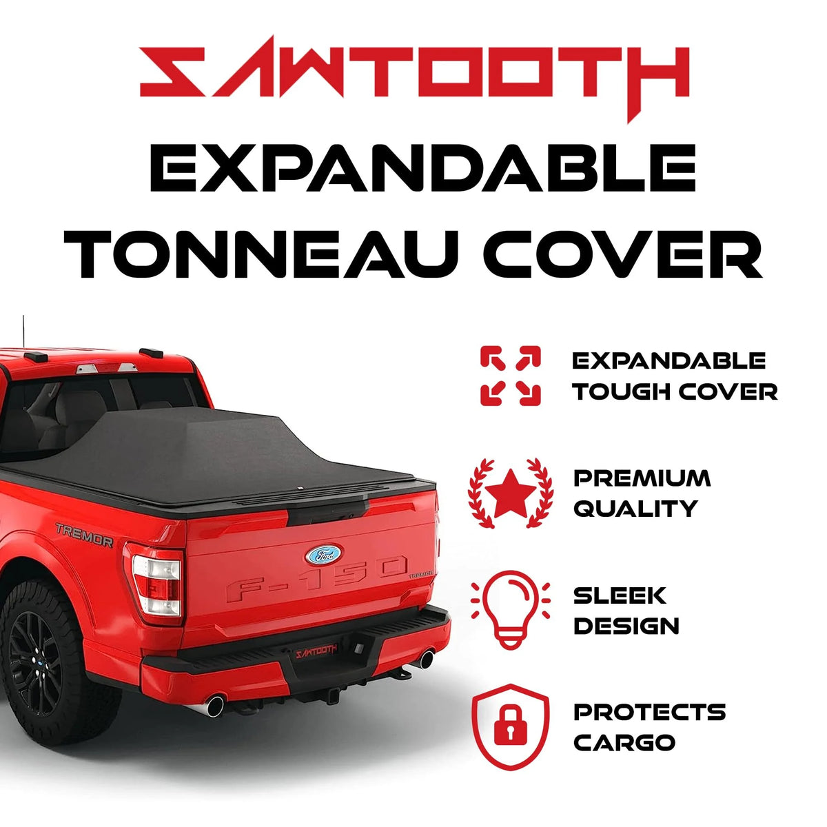 Sawtooth Expandable Tonneau Cover R4231