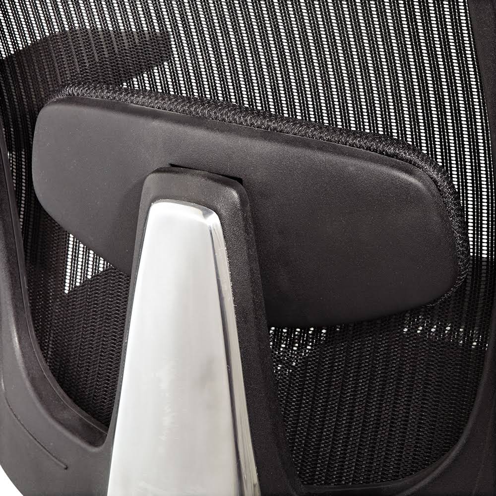 Black Ergonomic Multifunction Mesh Chair W9226