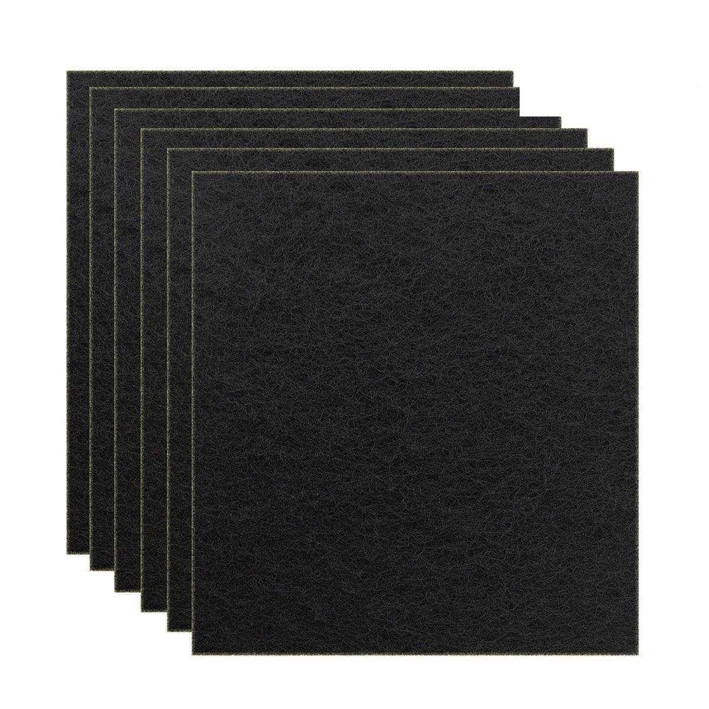 6 Pack Charcoal Cat Litter Box Replacement Filter O335