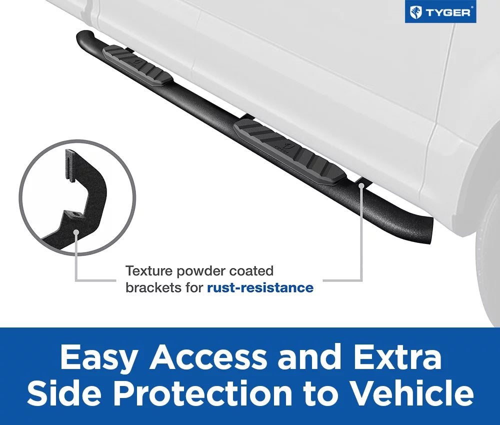 Running Boards Side Step Rail Nerf Bars U3937