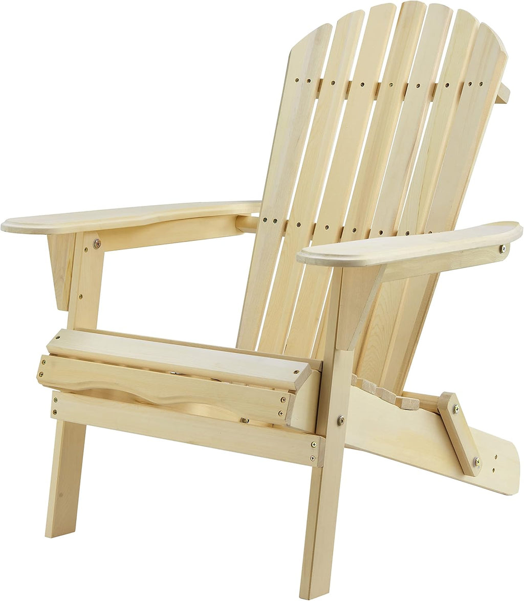 Wooden Folding Adirondack Chairs (Cape Cod Gray) N4621