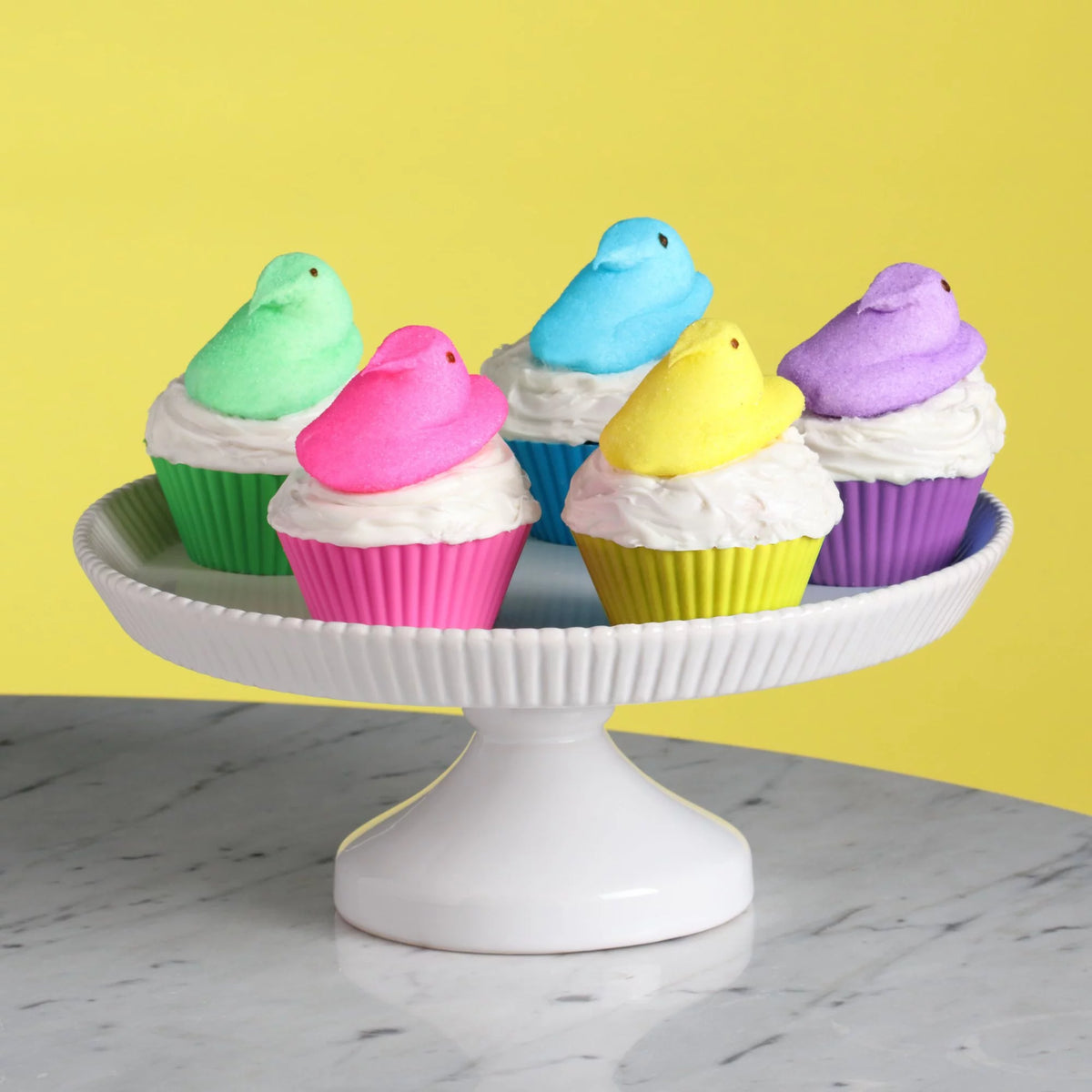 Blue Marshmallow Chicks 1.5 oz Pack of 6 U66717