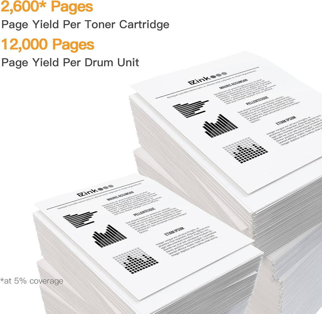 2 Toner, 1 Drum Unit Compatible Toner Cartridge and Drum Unit P25906
