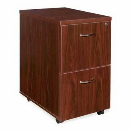 2-Drawer Mobile Pedestal File Cabinet O800
