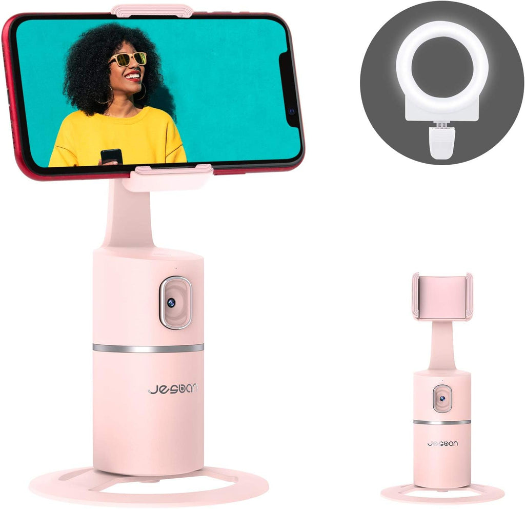 360° Rotation Phone Camera Mount with Selfie Ring Light D426427