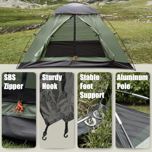 1/2 Person Ultralight Waterproof Backpacking Tent E87303