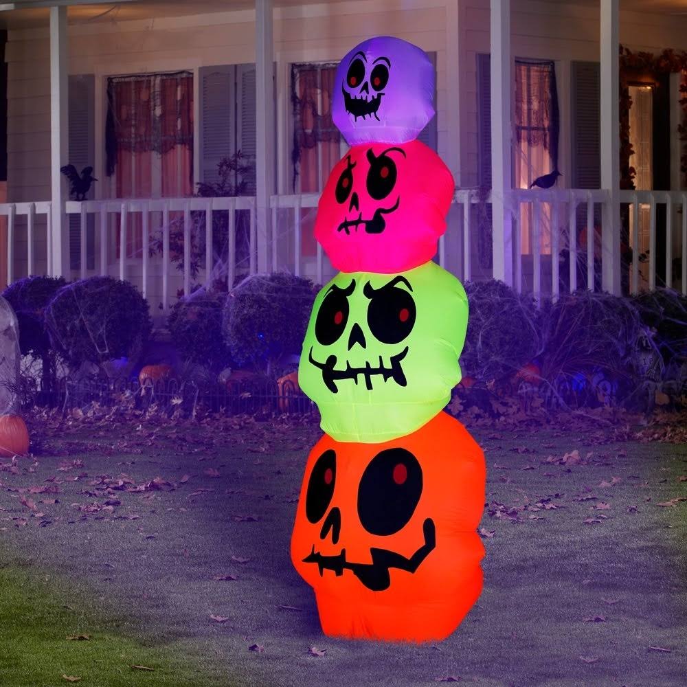 Neon Skulls Stack Airblown N628