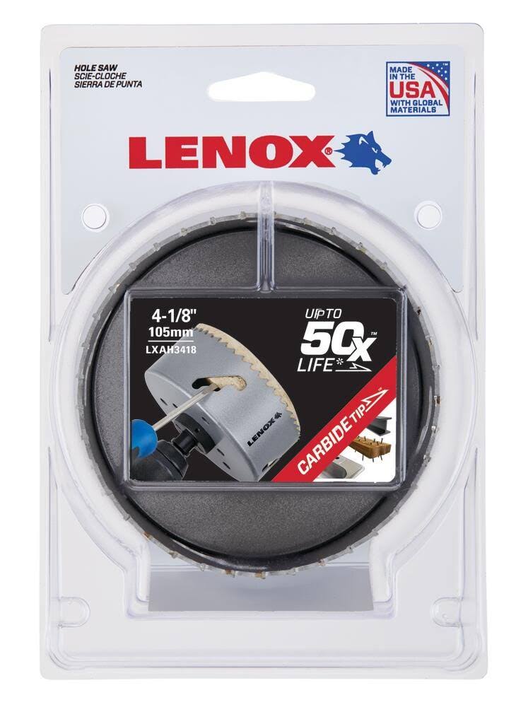 4-1/8-Inch Carbide Tipped Hole Saw X405