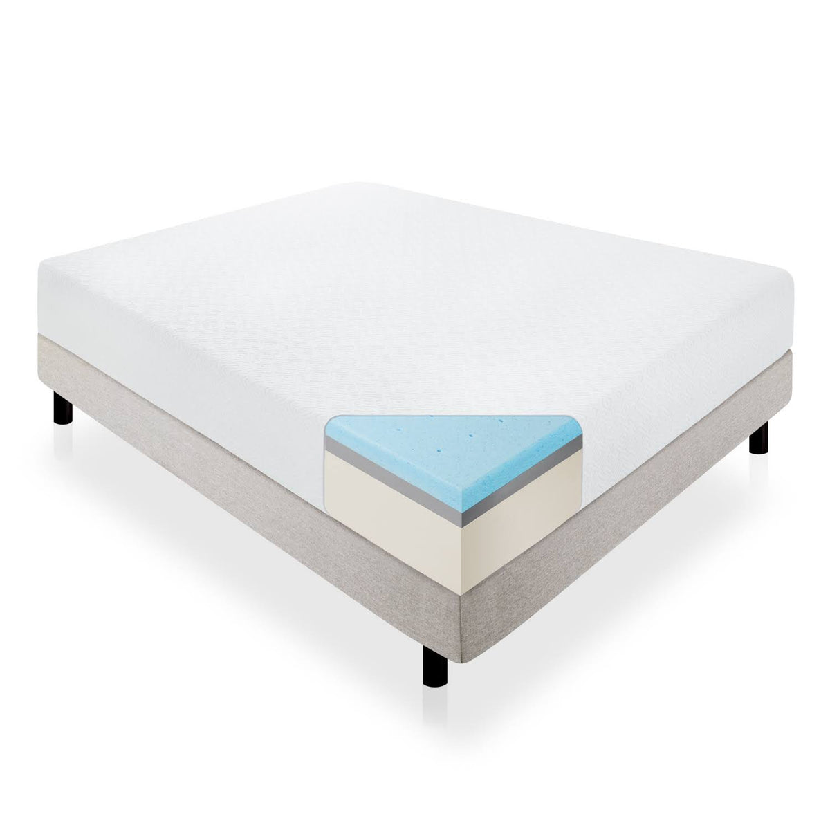 California King Memory Foam Mattress O147