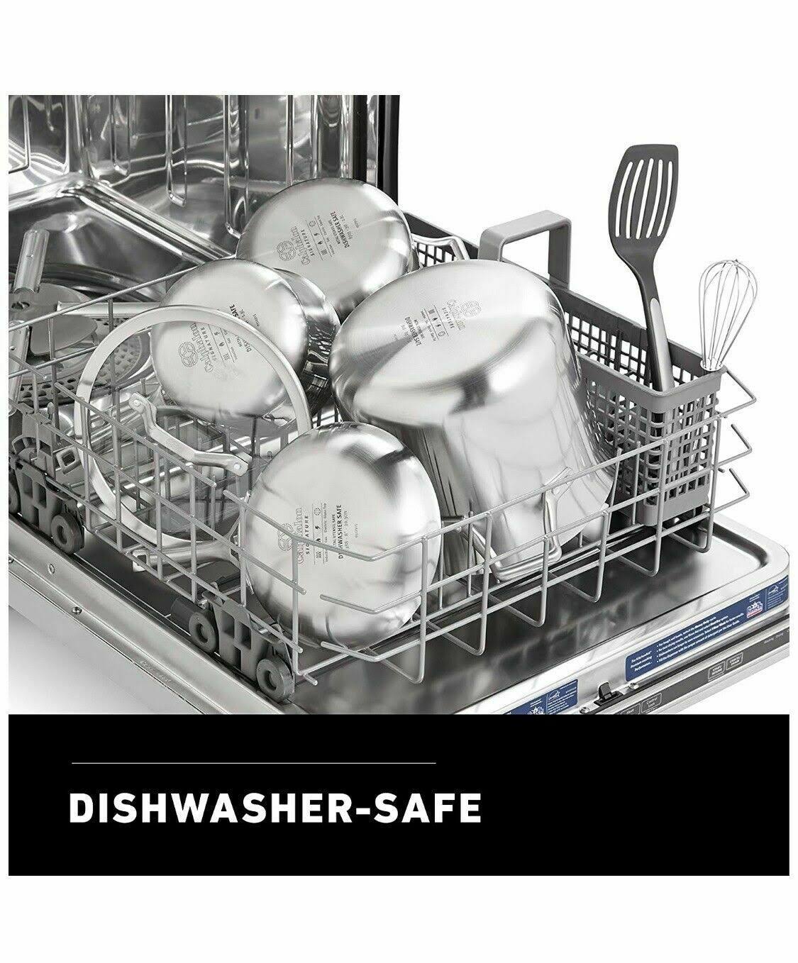 10-Piece Stainless Steel Cookware Set V353