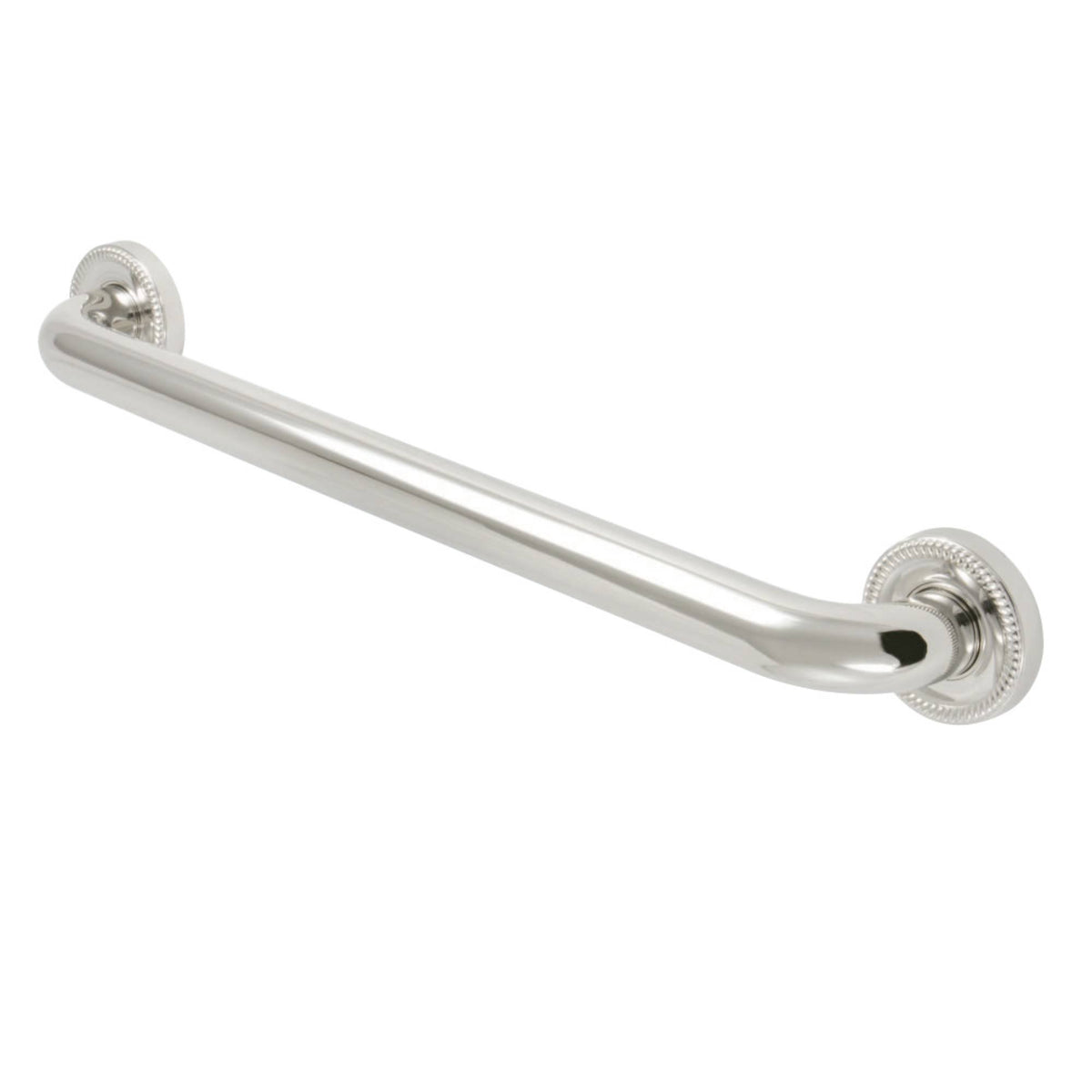 18x22 Decorative Grab Bar, Polished Nickel Y7052
