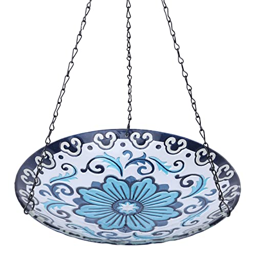 11 Inch Glass Bird Bath Bowl Q5308