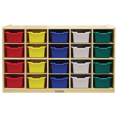 Assorted 20 Compartment Cabinet S356