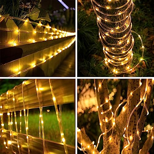39FT 100LED Outdoor String Lights Clear PVC Tube Fairy Lights Q71737