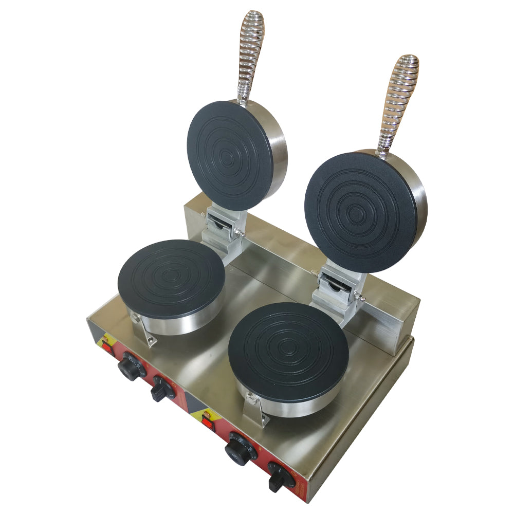 Dual Round Nonstick Electric Waffle Maker P56931
