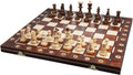 Handmade European Wooden Chess Set with 16 Inch Board X458747