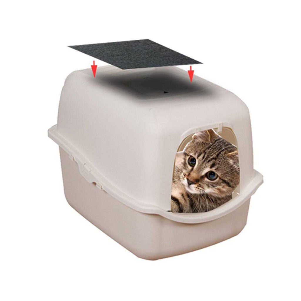 6 Pack Charcoal Cat Litter Box Replacement Filter O335