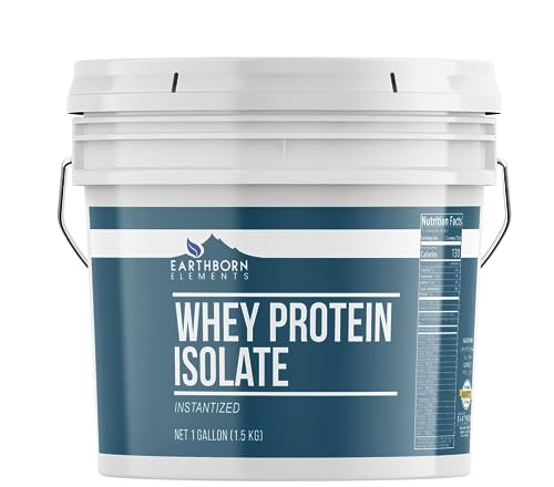 Unflavored Whey Protein Isolate, 1 Gallon Bucket T806