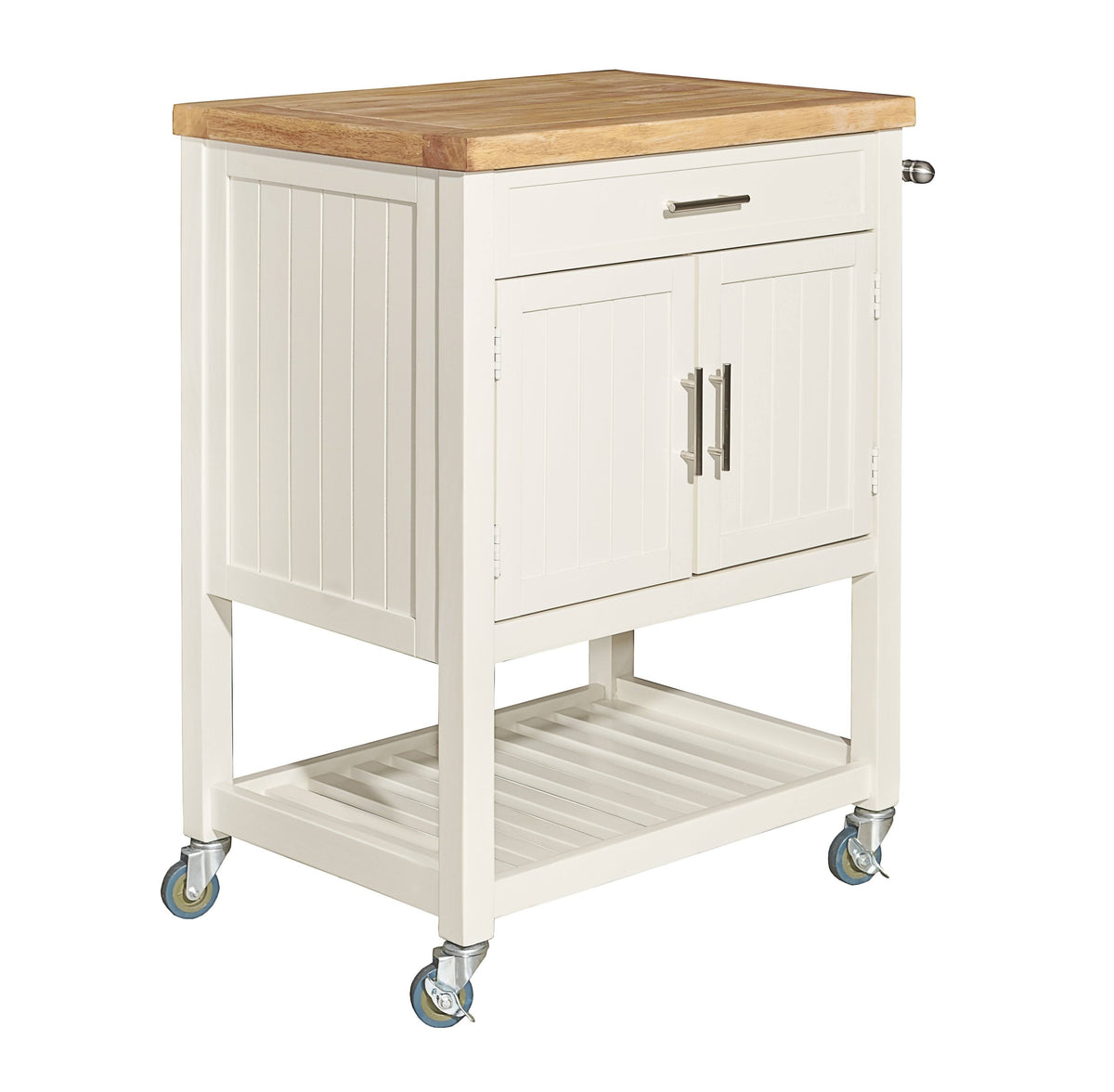 White Kitchen Cart E493054