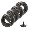 4 Tire Inner Tubes 16x6.50x8 TR13 Straight Valve Stem F30406