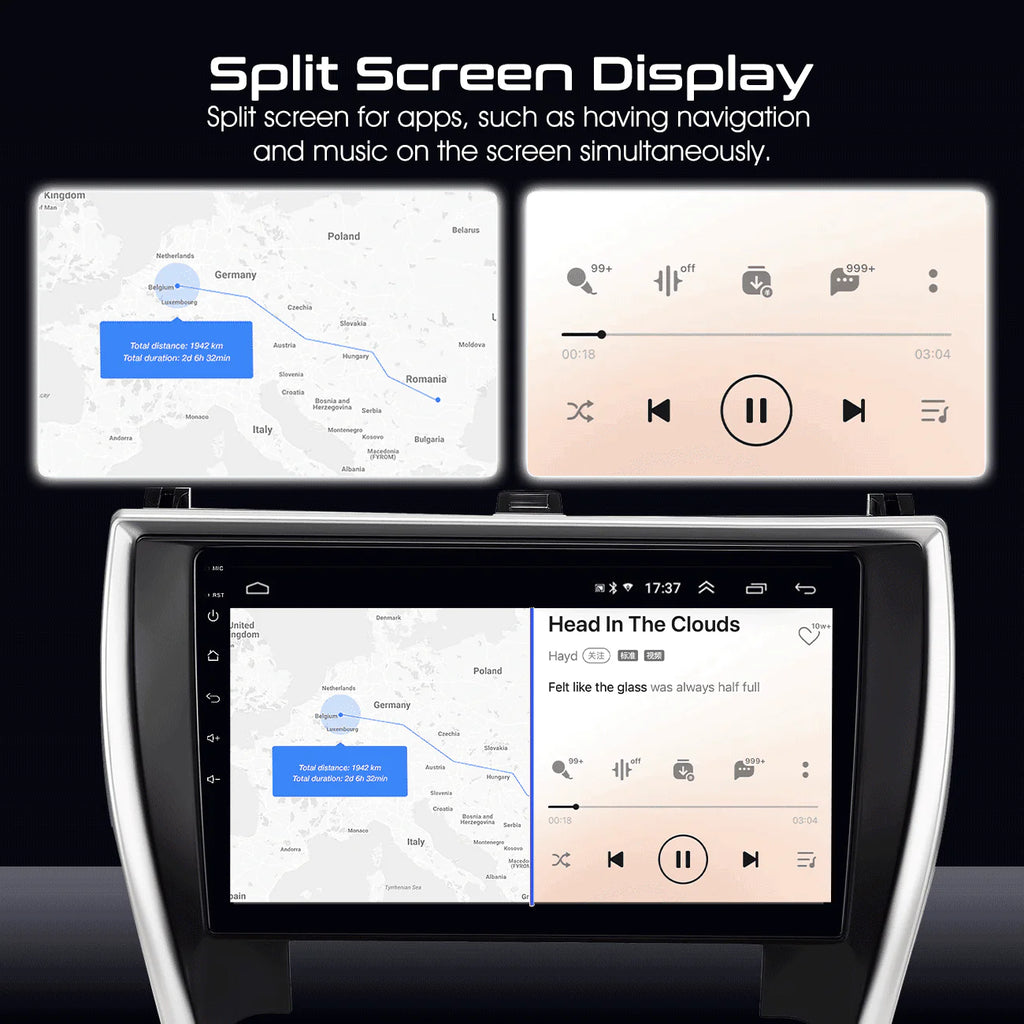 10.1in Carplay Android 12 Car Stereo Radio P906