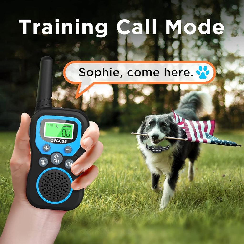 Dog Training Collar with Remote, Vibration Beep Modes, Waterproof Rechargeable, Pack of 2 X440