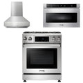 30 In. Propane Gas Range, Range Hood, Microwave Drawer N55999