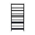 Black 4-Shelf Bookcase Z133496