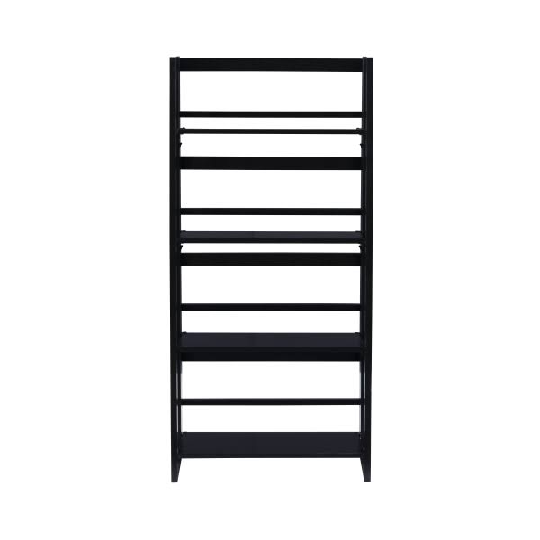 Black 4-Shelf Bookcase Z133496