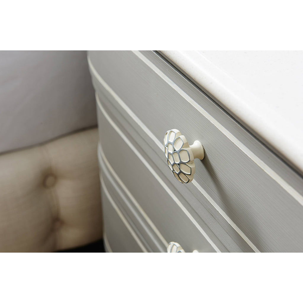 Gray Four Drawer Nightstand O816954