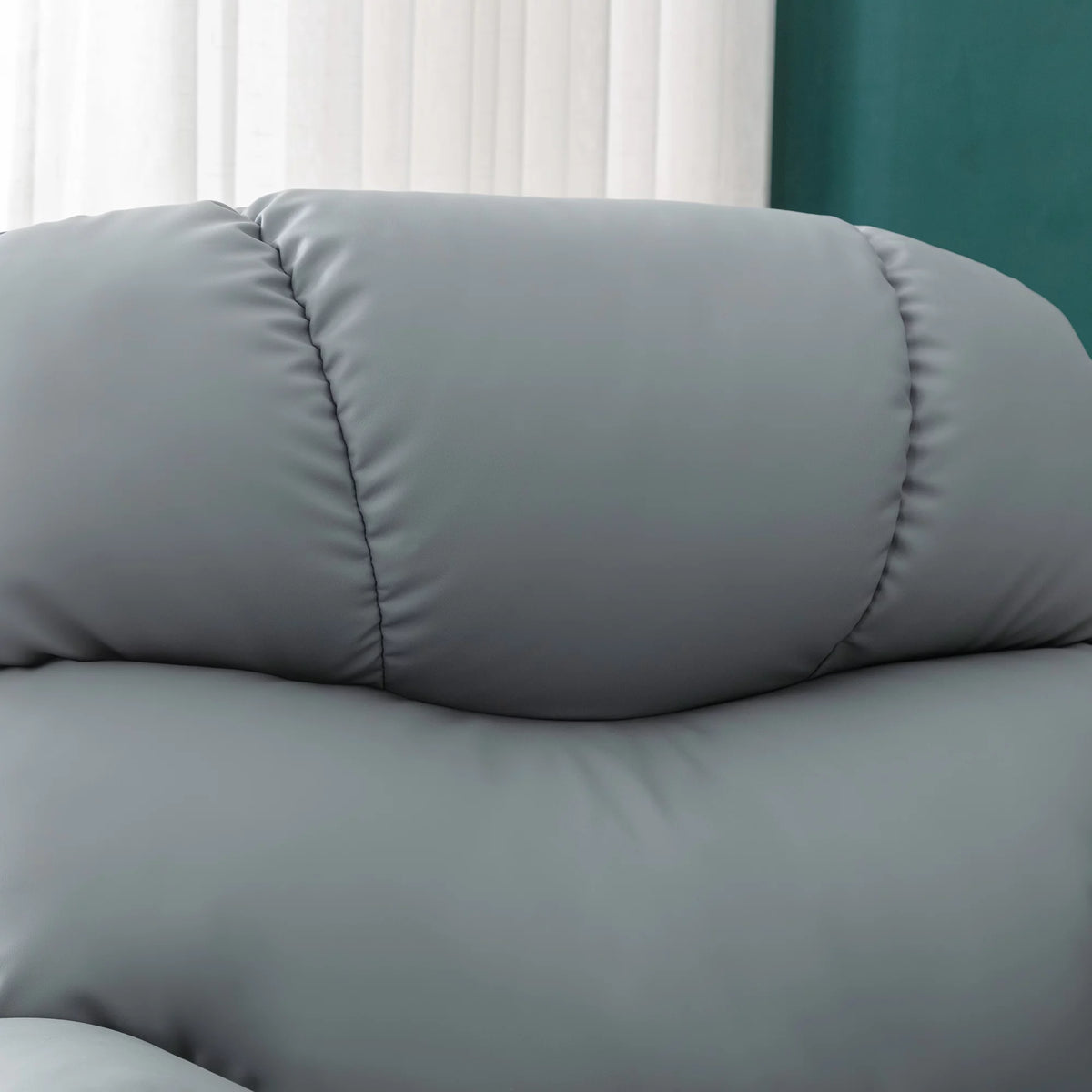 Grey Power Lift Recliner Chair with Massage and Heat R386704
