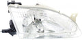 Passenger Side Headlight for Toyota Corolla 1998 1999 2000 Pack of 2 H404507