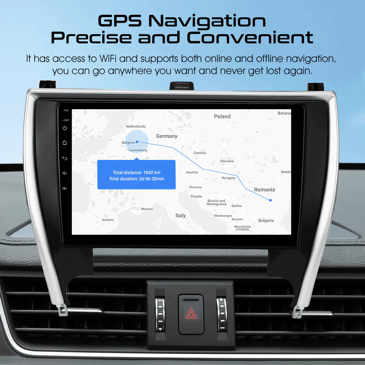 10.1in Carplay Android 12 Car Stereo Radio P906