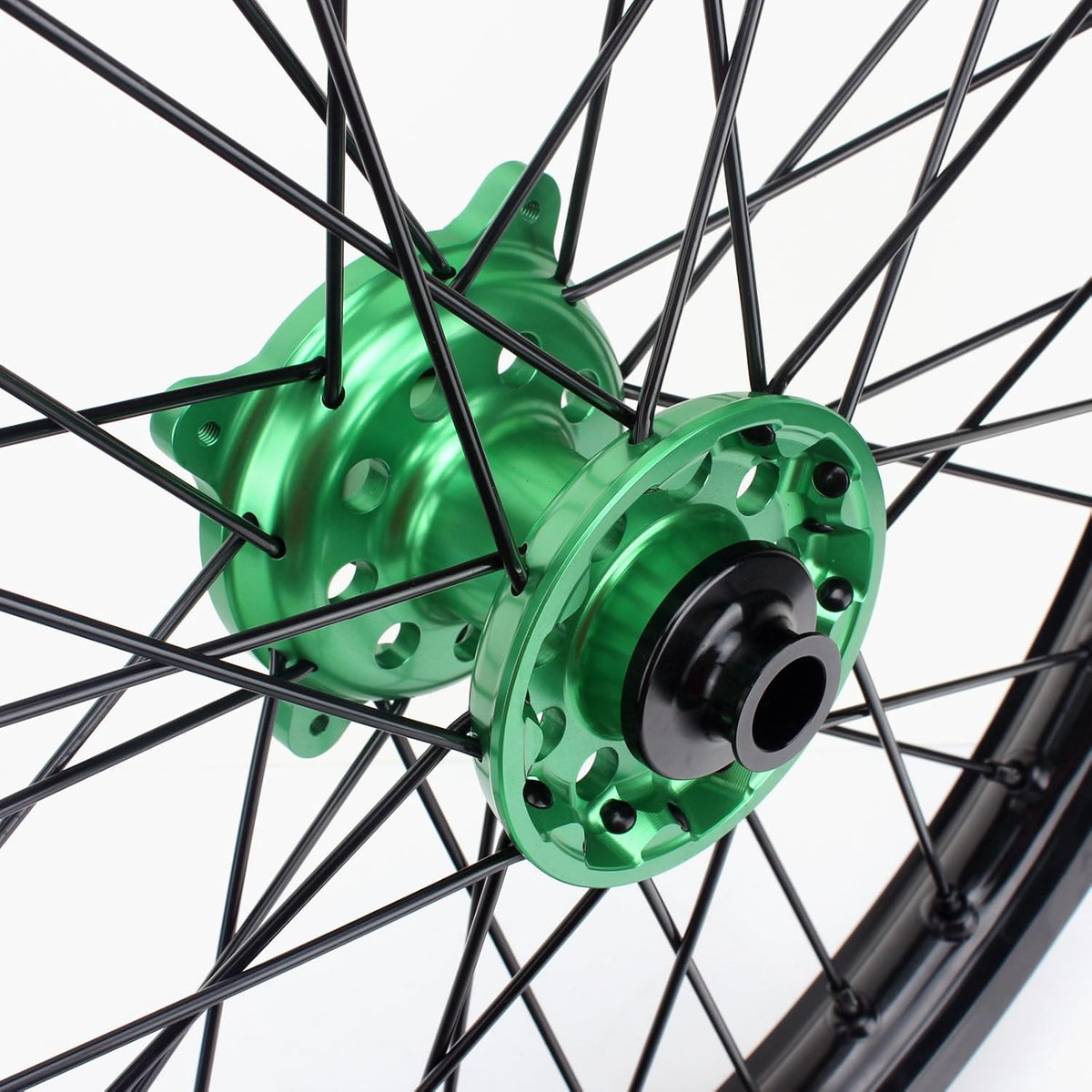 Green Complete Rear Wheel Rim for Kawasaki KX125 KX250 F96906