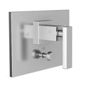 Antique Nickel Tub and Shower Diverter Plate with Handle E79247