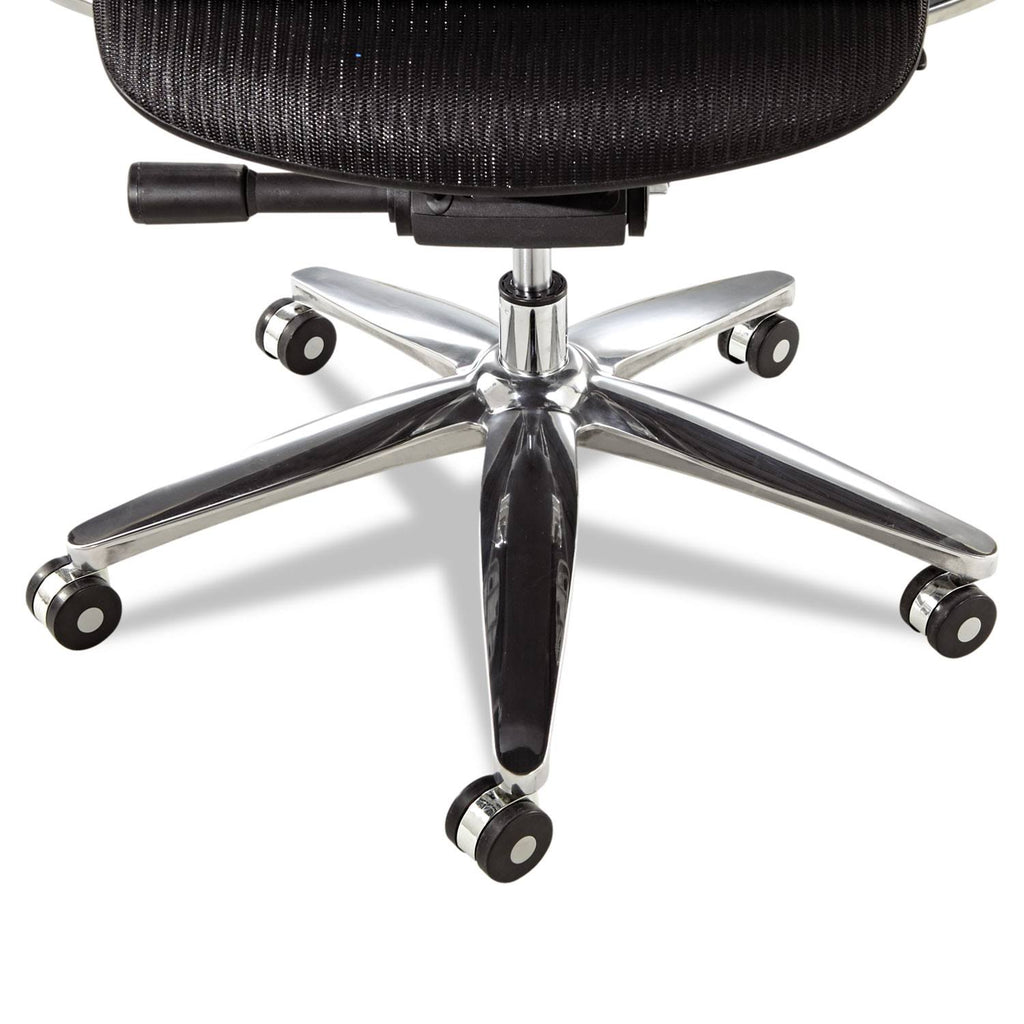 Black Ergonomic Multifunction Mesh Chair W9226