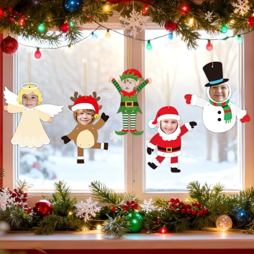 28 Pack Christmas Photo Frames Paper Crafts V158546