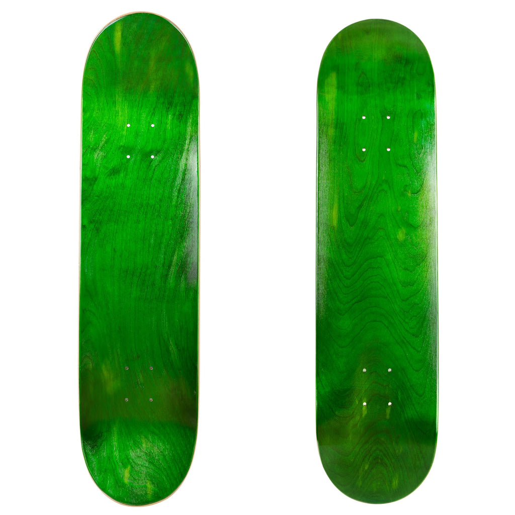 Green 8.25 Inch Maple Skateboard Decks A208060