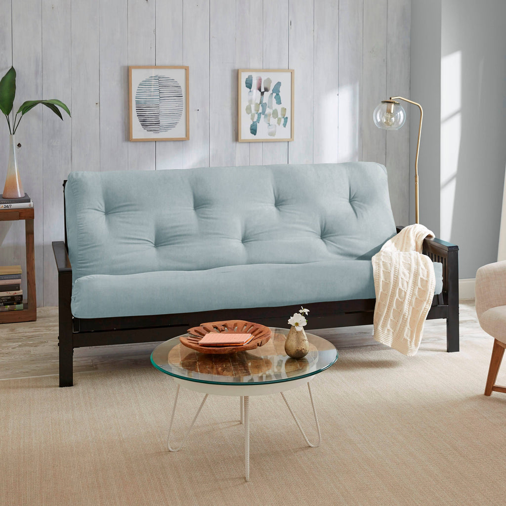 Red Cotton Queen 6-Inch Futon Mattress V8803