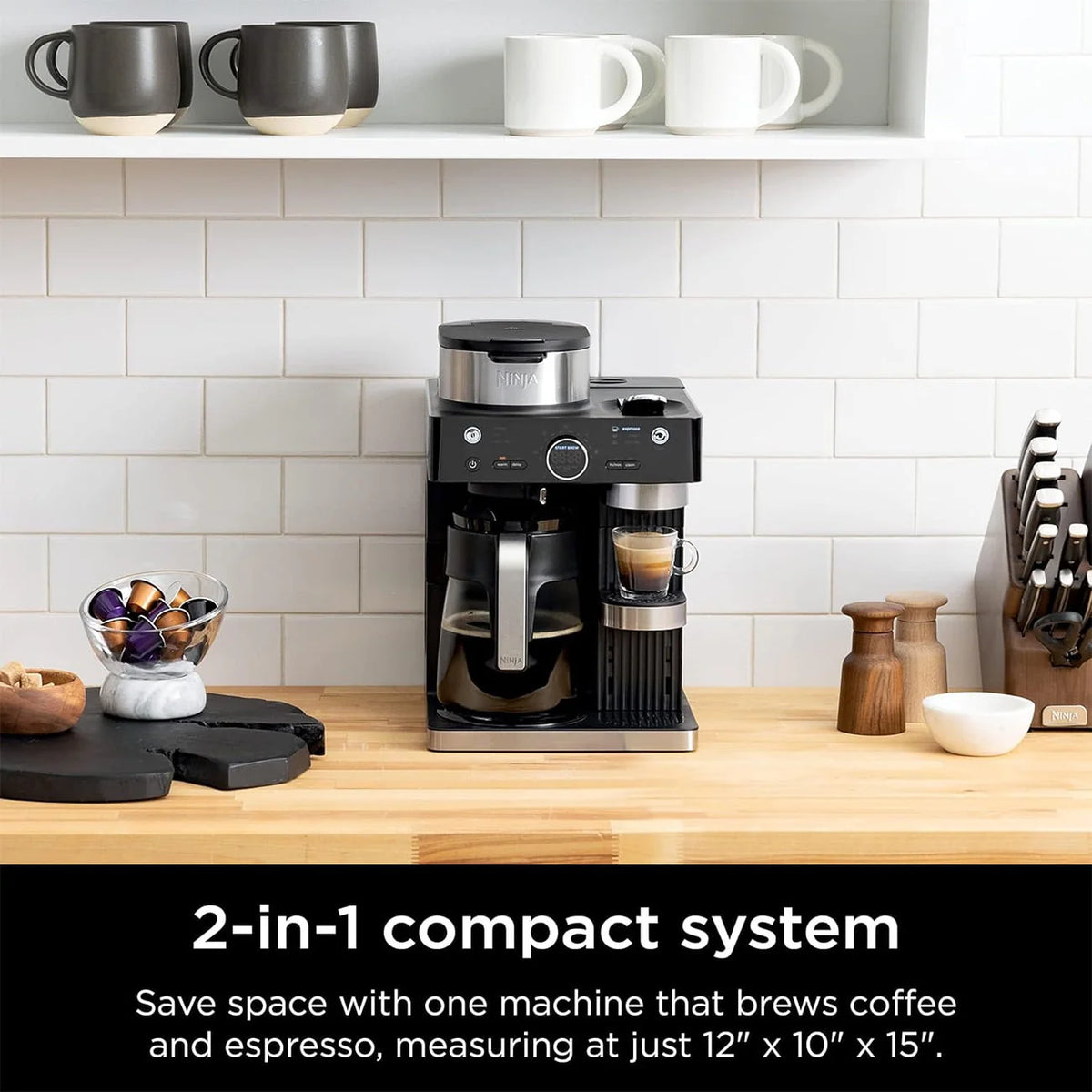 Single-Serve Espresso & Coffee Capsule Compatible System B857